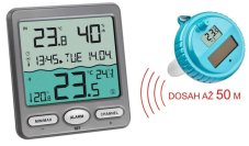 TFA 30.3056.10 bazénový teploměr se solárním panelem a bezdrátovým čidelm Metroservis